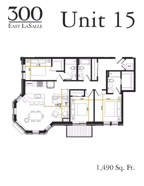 300 E Lasalle Ave #505, South Bend, IN 46617