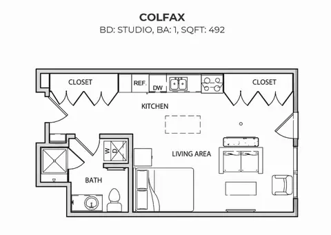 619 Logan St #205, Denver, CO 80203