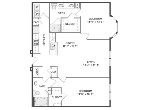 1000 San Marcos St #1-442, Austin, TX 78702