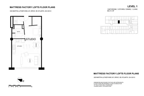 300 Martin Luther King Jr Dr SE #237, Atlanta, GA 30312
