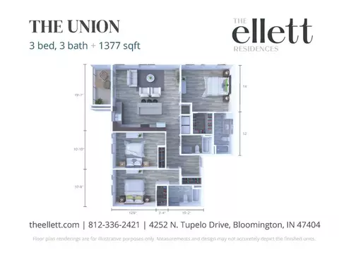 4252 N Tupelo Dr #211, Bloomington, IN 47404