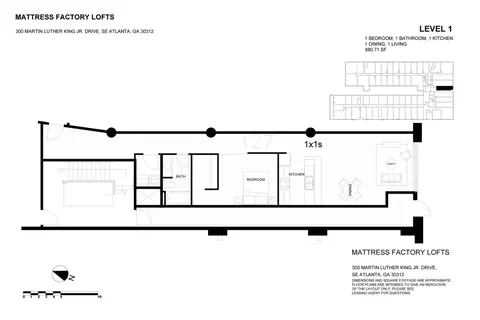300 Martin Luther King Jr Dr SE #242, Atlanta, GA 30312