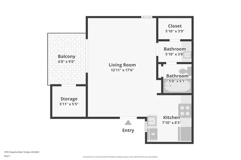 1975 E Apache Blvd #241, Tempe, AZ 85281