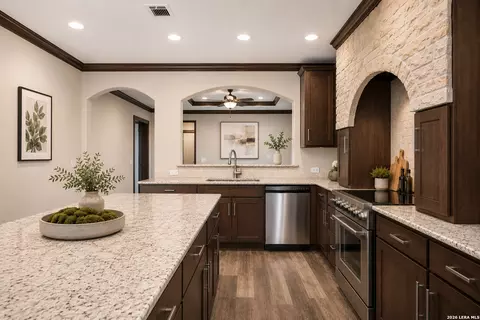 Kitchen - 445 Savannah Rdg, Von Ormy, TX 78073 photo 1 of 2