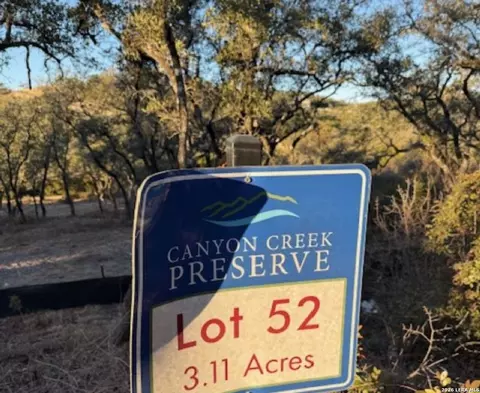 lot52 Clear Water Cyn, Helotes, TX 78023