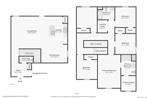 Floorplan - 15515 Mint Patch Mdw, Von Ormy, TX 78073 photo 1 of 1