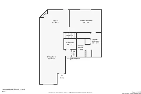 Floorplan - 14926 Harbor Lndg, Von Ormy, TX 78073 photo 2 of 2