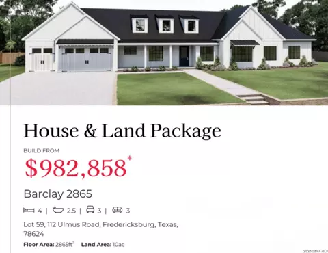 112 Ulmus Rd, Fredericksburg, TX 78624