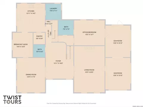 Floorplan - 403 E Bowie, Luling, TX 78648 photo 1 of 4