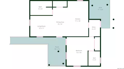 Floorplan - 646 South Loop, Blanco, TX 78606 photo 1 of 1