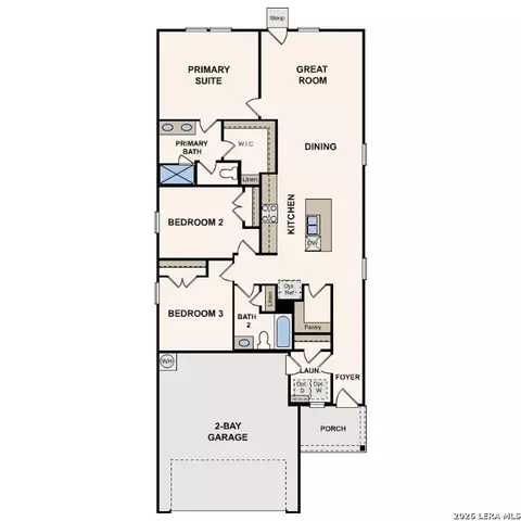Floorplan - 5527 Franklin Hls, Von Ormy, TX 78073 photo 1 of 1