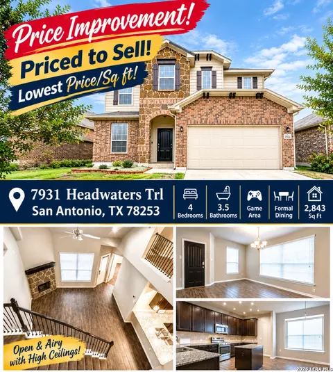 7931 Headwaters Trl, San Antonio, TX 78254