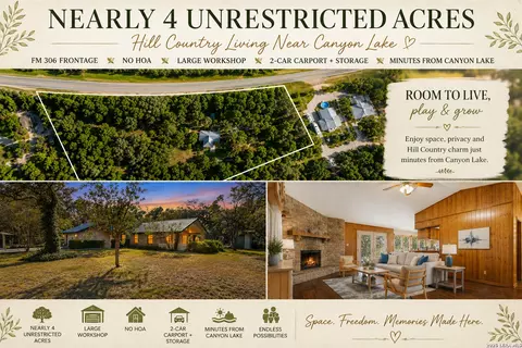 21440 Fm 306, Canyon Lake, TX 78133