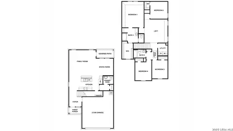 Floorplan - 14522 Open Range Rd, Lytle, TX 78052 photo 1 of 1
