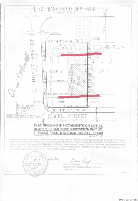 Exterior - 2811 Siwel St, Eagle Pass, TX 78852 photo 3 of 3