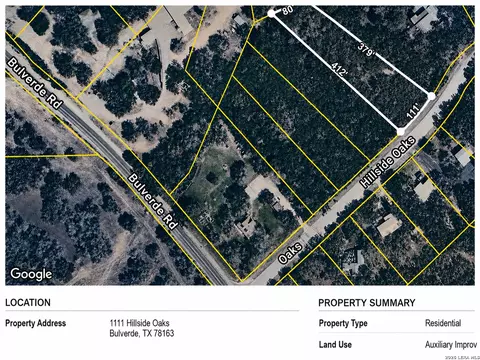 1111 Hillside Oaks, Bulverde, TX 78163