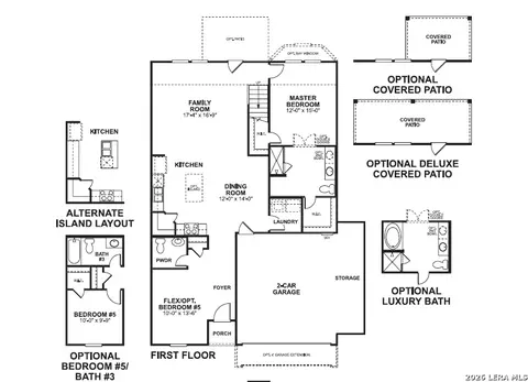 Floorplan - 13515 Piscina Ave, San Antonio, TX 78222 photo 1 of 2
