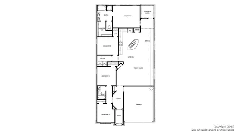 Floorplan - 12568 Thyme Pass, Converse, TX 78109 photo 1 of 1