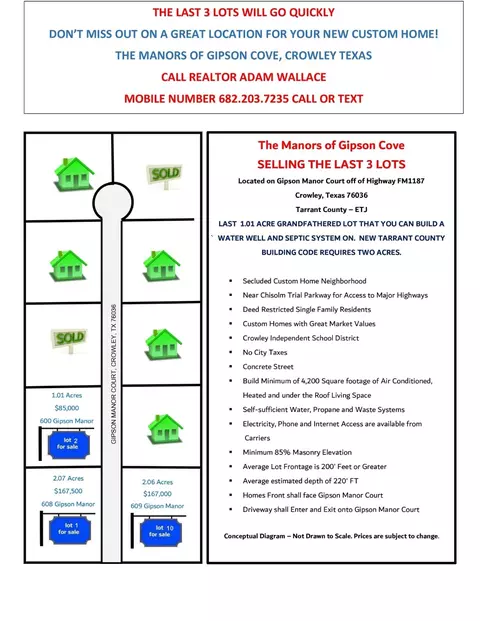 600 Gipson Manor Ct, Crowley, TX 76036