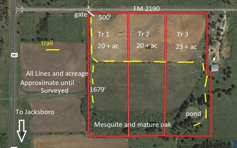 Tr 2 Fm 2190, Jacksboro, TX 76458