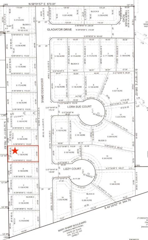 Lot 5 Block C Escovedo, Italy, TX 76651