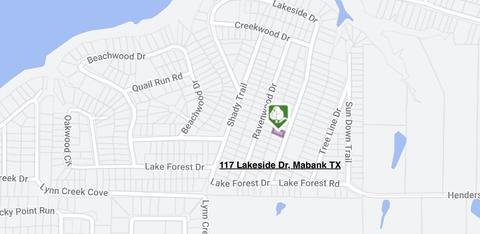 117 Lakeside Ln, Mabank, TX 75156