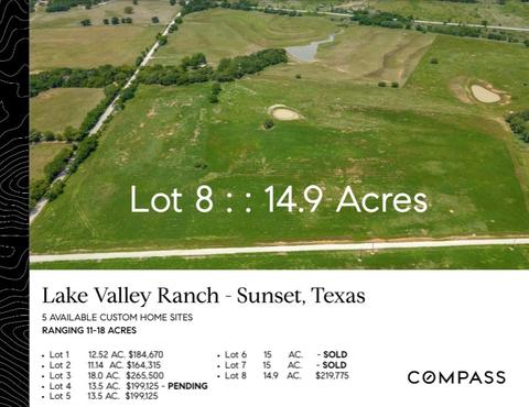 Lot 8 Tbd Lake Valley Road, Sunset, TX 76270