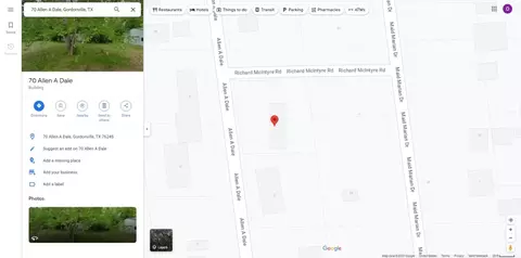 70 Allen A Dale Dr, Gordonville, TX 76245