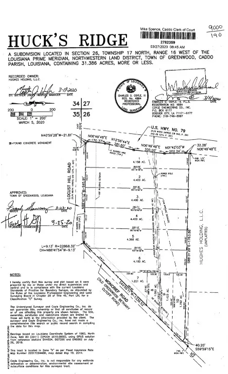 0 Locust Hl, Greenwood, LA 71033