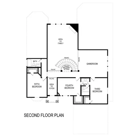 Floorplan - 499 Agape Dr, Haslet, TX 76052 photo 2 of 2