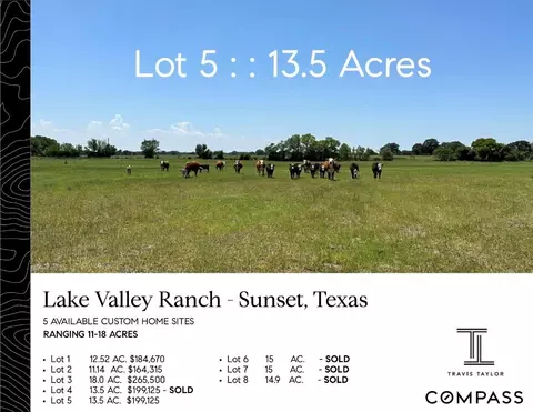 Lot 5 Tbd Lake Valley Road, Sunset, TX 76270