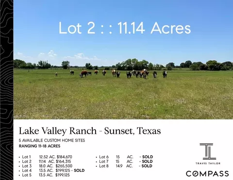 Lot 2 Tbd Lake Valley Road, Sunset, TX 76270