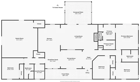Floorplan - 9559 Spring Rd, Argyle, TX 76226 photo 1 of 2