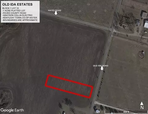Lot 10.1 Old Ida Road, Sherman, TX 75090