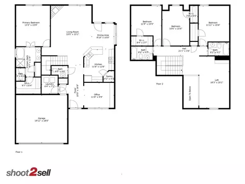 Floorplan - 3517 Durango Root Ct, Fort Worth, TX 76244 photo 1 of 2