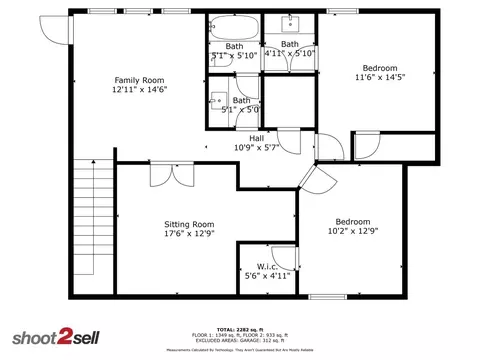 Floorplan - 304 Julia Ln, Euless, TX 76040 photo 2 of 3