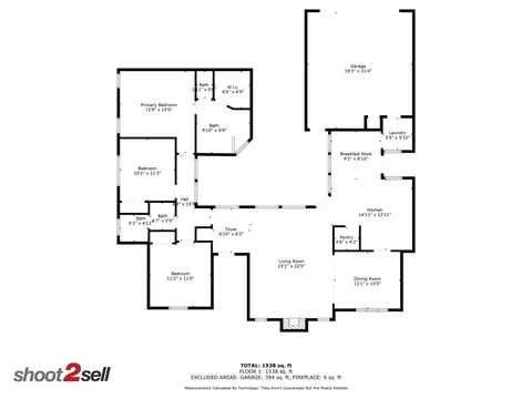 Floorplan - 733 Eagle Dr, Coppell, TX 75019 photo 1 of 1