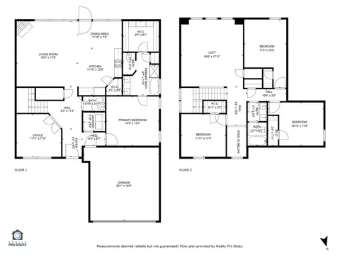 Floorplan - 437 E Wishbone Ln, Haslet, TX 76052 photo 3 of 3