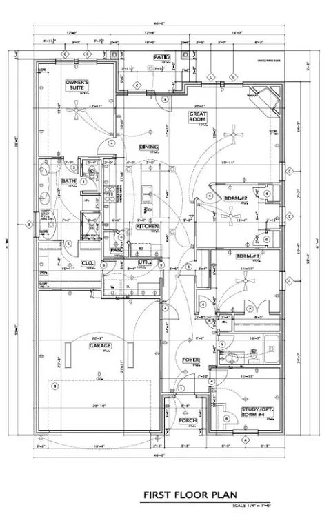 Floorplan - 311 Bronco Dr, Pilot Point, TX 76258 photo 1 of 1