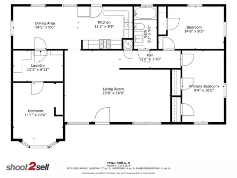 Floorplan - 4140 Daniel Ln, Lancaster, TX 75134 photo 1 of 1