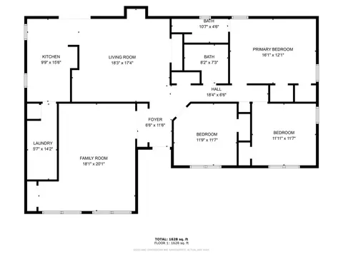 Floorplan - 2208 Hillary Trl, Mansfield, TX 76063 photo 1 of 1