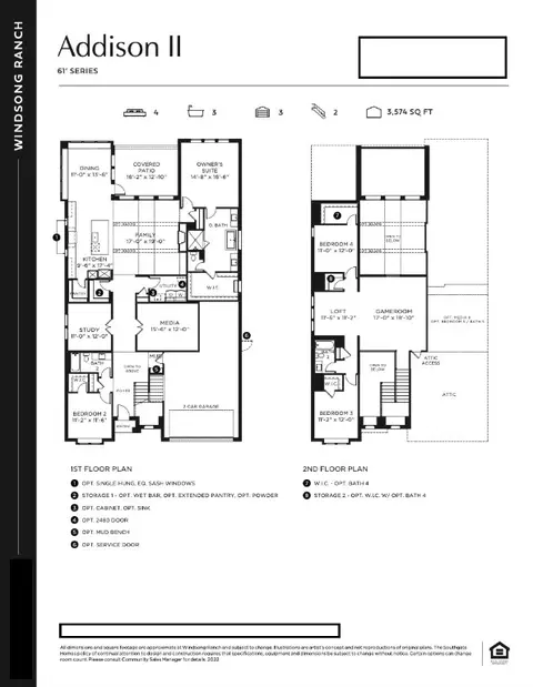 Floorplan - 4450 Durst Ln, Prosper, TX 75078 photo 1 of 2