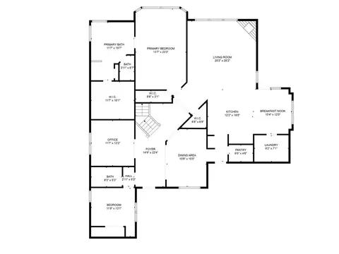 Floorplan - 6513 Elderberry Way, Argyle, TX 76226 photo 1 of 2