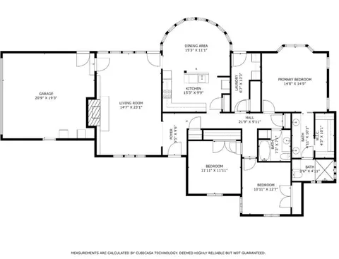 Floorplan - 3606 Toler Rd, Rowlett, TX 75089 photo 2 of 2