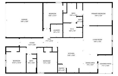 Floorplan - 3113 Singleton Rd, Forney, TX 75126 photo 1 of 1