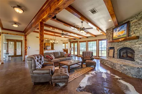 Living - 1150 Dps Tower Rd, Perrin, TX 76486 photo 3 of 4