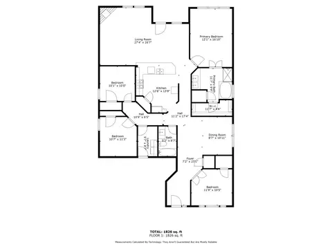 Floorplan - 4033 Ellinger Dr, Heath, TX 75126 photo 1 of 1