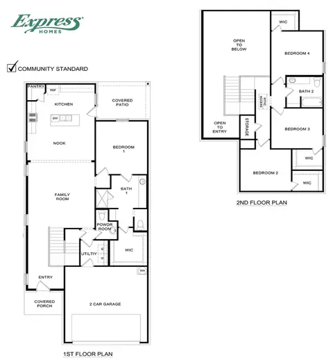 Floorplan - 1663 Seadrift Dr, Forney, TX 75126 photo 1 of 1