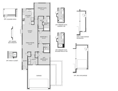 Floorplan - 108 Arango Way, Everman, TX 76140 photo 1 of 1