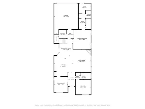 Floorplan - 302 Park Dr, Euless, TX 76040 photo 2 of 3